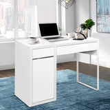 Artiss Computer Desk Drawer Cabinet White DESK-DRAW-105-WH-AB