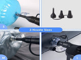 Electric Air Pump,Portable Inflator and Deflator with 3 Nozzles for Air Mattress Beds,Inflatable V1366-AZ2-W-12261