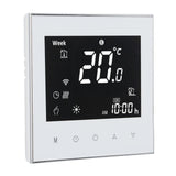 Smart Boiler Heating Thermostat WIFI APP Voice Control LCD Touch Screen Programmable White 95240V V1294-YM3113220224011-0421
