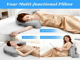 Side Sleeper Pillow with Arm Channel for Shoulder, Neck & Rotator Cuff Pain Relief, Memory Foam V1107-115-45983