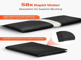 Flood Barrier, 6 Pack, 830 x 430 mm Flood Bags Activated by Water, Reusable Water Absorbent Barrier, V952-FHPZ6PCS8040ISHWO002V0
