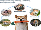 5 Pack Dog Chew Toys - 100% Cotton Material - Durable Bite-Resistant for Teeth Cleaning and V1258-DP02-BOL-58