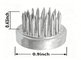 12 Pcs Mini Flower Frog 0.9",Stainless Steel Ikebana,Flower Frogs for Arrangements,Table Number V1369-AZ3-W-17967