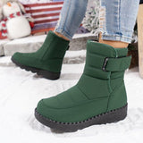 Women's Waterproof Snow Boots, Warm Fleece-Lined Winter Boots with Non-Slip Outdoor Sole for Cold V1189-LC-DG-00241