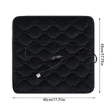 USB Heated Seat Cushion - Portable 5V Warming Pad with Adjustable Temperature, 90 Min Auto-Off for V1366-AZ2-W-16475