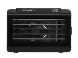 Devanti 6 Trays Food Dehydrator Stainless Steel Tray FD-E-363-ST-BK