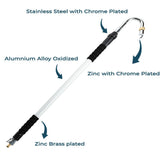 Stainless Steel Pressure Washer Gutter Cleaner Aluminium Alloy Water Fed Pole for Gutter Cleaning V985-GUTTERCLEANER