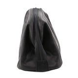 Pierre Cardin Mens Rustic Leather Toiletry Case Bag Travel - Black V563-PC-2803-BLACK