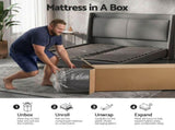 Giselle Queen Cooling Memory Foam Mattress Medium Firm with Gel Comfort 30cm FOAM-C-MFM-H030-Q