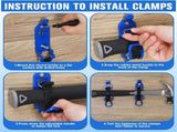 8 Pcs Shovel Holder, Heavy Duty Shovel Mounts for Roof Rack, Quick Release Axe Holder Mount Kit, V1258-DP02-C-2871