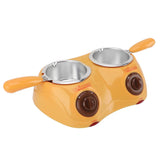 Chocolate Melting Pot Chocolate Melter with 2 Boiler Tools Stainless Steel Electric Fondue Pot for V1294-YM0901-3113230307911