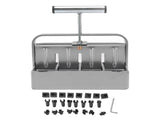Soil Blocker with Comfortable Handle Manual 8 Cell Soil Block Maker for Outdoor Plants Gardening V1294-YM0703-3111230062411