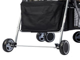 PaWz Large Pet Stroller Dog Cat Carrier Black ST1005-BK_NZ