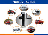 Trailer Caravan Canopy Jack Stand 2267kg 5000lbs Heavy Duty Solid Weld Bracket V465-86091