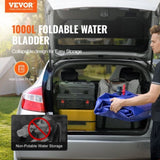 Portable Water Storage Bladder 264 Gal 1000D PVC Collapsible Water Tank V952-CSDLSPVCB100VV7VVV0