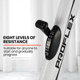 PROFLEX Heavy Duty Stationary Exercise Spin Bike, 13kg Flywheel, Pulse Sensors, LCD Display for Gym V219-FTNSBKPF95WA