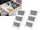 2PCS Drawer Organizer 3-Tier Spice Medicine Bottle Rack Tray Drawer Box for Cabinet Kitchen V1294-YM0901-3117200172411