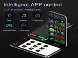 LED Flexible Display APP BT Car Advertising Full Color Intelligent Vehicle Sticker Soft V1294-YM0901-L6717-2