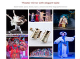 Champagne Gold Elegant Theatre Binoculars - Portable & Stylish Handheld Opera Glasses V888-ELOSUNG22435