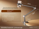 Lazy Mobile Phone Holder Universal Mobile Phone Holder on Bed Three-Section Mechanical Arm Spiral V1369-AZ3-W-11285