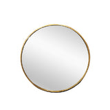 Metal Round Mirror 80cm - Gold V292-MIRR-ARCH0033