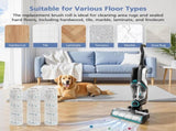 3 Pack Multi-Surface Brush Rolls 2787 and Vacuum Filters 1866 Compatible with Bissell CrossWave Max V1258-DP02-C-643