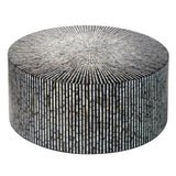 CORDELIA ROUND MOTHER OF PEARL COFFEE TABLE V742-VC3