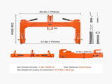 3-Point Quick Hitch with 2 in Receiver, 3000 Lbs Lift Capacity, 3-Pt Hitch with 5 Level Adjustable V952-ZZJKHJT12LTL7UC7H001V0