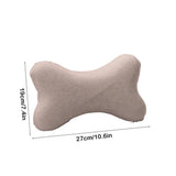 Clearance! Upgraded Dog Bone Shaped Travel Neck Pillows with Washable Removable Cover Memory Foam V1189-WXFWAL-20260319-00478