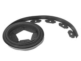 Landscape Edging Kit Lawn Edging Include 15 Spikes PE Garden Edging Border for Landscaping Flower V1294-YM0703-3111230110613
