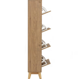 Hirado Tall Shoe Cabinet - Natural V656-372069