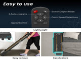 PROFLEX Electric Walking Pad Under Desk Treadmill, Remote Control, Compact Foldable Size, Tablet V219-FTNTRDPFHS3A