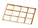 12 Grids Action Figure Wooden Storage Shelf Figure Wood Shadow Box Shelf Organizer for Bedroom V1294-YM0703-3117230122612