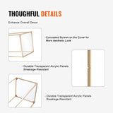 2PCS 31.5inch/80cm High Wedding Flower Stand, With Acrylic Laminate,Metal Vase Column Geometric V952-HLHJLFTJXKYLBM79EV0