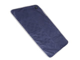 Portable Heated Seat Cushion 5V Heating Seat Pad for Home Office Camping Outdoor 45x90cm Navy Blue V1294-YM0901-3113240296411
