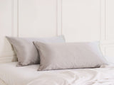 MULBERRY SILK PILLOW CASE TWIN PACK - SIZE 51X76CM - SILVER ABM-202024