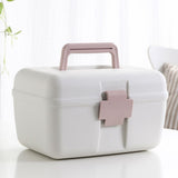 First Aid Kit 2 Layer Medicine Box Portable Emergency Medicine Box for Home Office V1294-YM0717-10154432