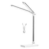 Emitto Double Head Desk Lamp LED Light Eye Caring USB LI0569