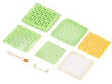 Medicine Capsule Filling Tray 100 Hole Capsule Filling Machine Capsule Filling Tool Manual Capsule V1294-YM0703-3117230033211