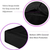 Weatherproof Outdoor TV Cover for Wall-Mounted Flat Screens Waterproof, Dustproof, and V1341-ZY-FZHGM7AJ-K-GREY