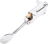 Single Foot Pedal Water Copper Bathroom Faucet for Basin Water Tap Floor Mount Single Pedal V1258-DP02-F-760