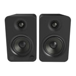 Kanto YU4 140W Powered Bookshelf Speakers with Bluetooth and Phono Preamp - Pair, Matte Black with V398-KO-YU4MB-SX26