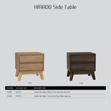 Hirado Bedside Table - Cocoa V656-151044