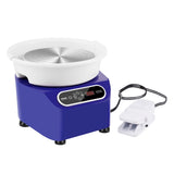 Pottery Wheel, 11 inch Pottery Forming Machine, 350W Electric Wheel for Pottery with Foot Pedal and V952-ZQLPJXS11YC3WK3YIV3