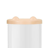 Toy Storage Container PET Transparent Cylinder Plush Toy Display Bucket with PP Lid for Home V1294-YM0703-3117230101212