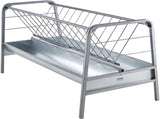 Livestock Feeder, 2 in 1 Grain & Feeder, 80-Gallon Capacity Pasture Feeder, 59" Long Goat V952-SCWSQ5919633EY63VV0