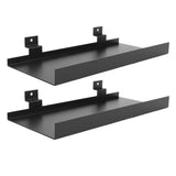 Wall Mounted Shelf Metal Floating Shelf Display Rack for Figurines Crafts Photo Frames V1294-YM0901-3117240327711