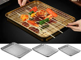 JWDX Bakings ands Clearance, 1 Set Stainless Stel Bakeware Rectangular Food Storage V1189-LWWAL-20260325-01941