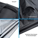 Waterproof 420D Oxford Furniture Cover for Outdoor Tables Chairs and Grill, UV and Dust Protection, V1188-MS-325-0093
