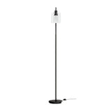 Artiss Floor Lamp Light Stand Modern Home Living Room Office Reading Glass Shade Black LAMP-FLOOR-SF-JF5470